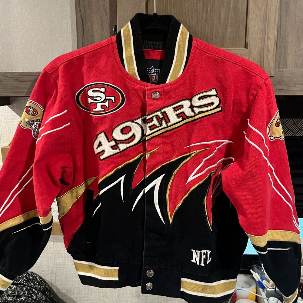 VTG. San Francisco 49ers NFL Bomber Style Jacket